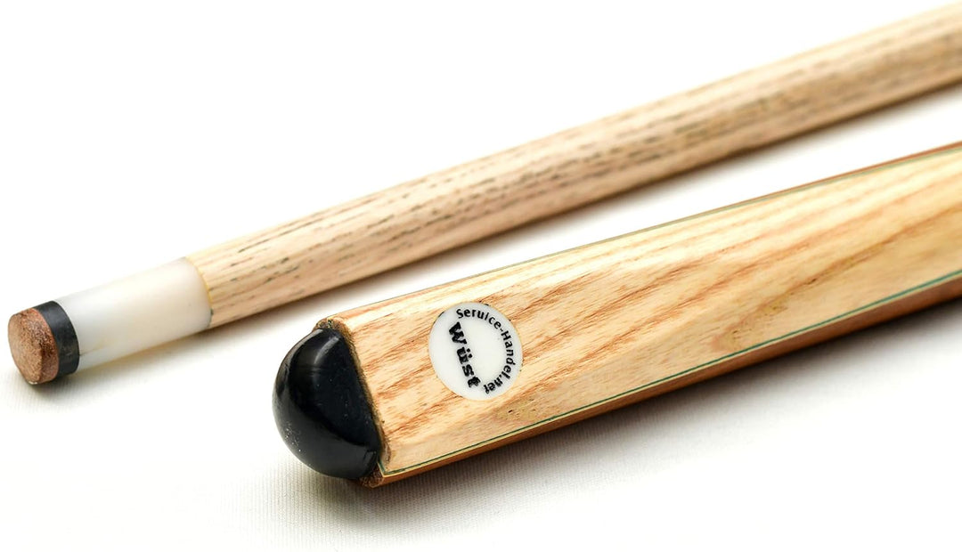 store HD Billard Queue Set zweiteilig aus edlem Holz, 147cm lang, Billard Kö 2-teilig für Pool + Sno