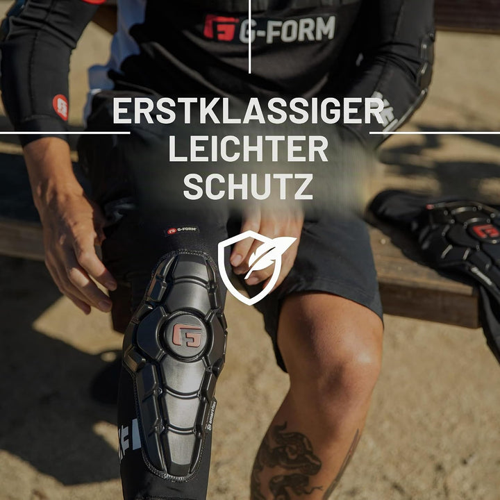 G-Form Pro-X3 Knieschützer - Dirt Bike &amp; Mountain Bike Knieschützer - Fahrradzubehör - Triple Matte