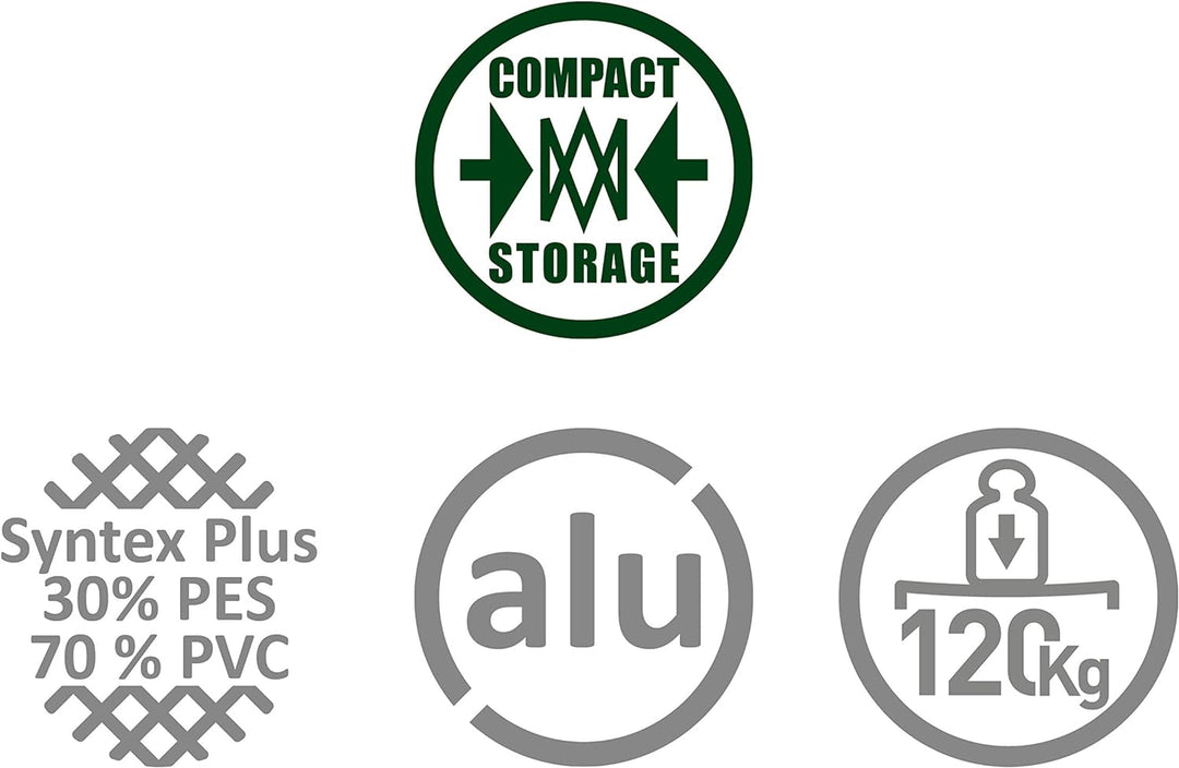 BRUNNER Strandliege Marbella weiss