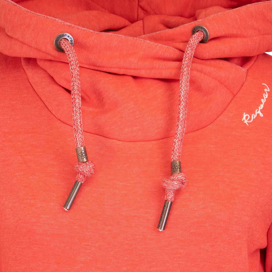 Ragwear Gripy Bold Hoody Damen S Rot, S Rot
