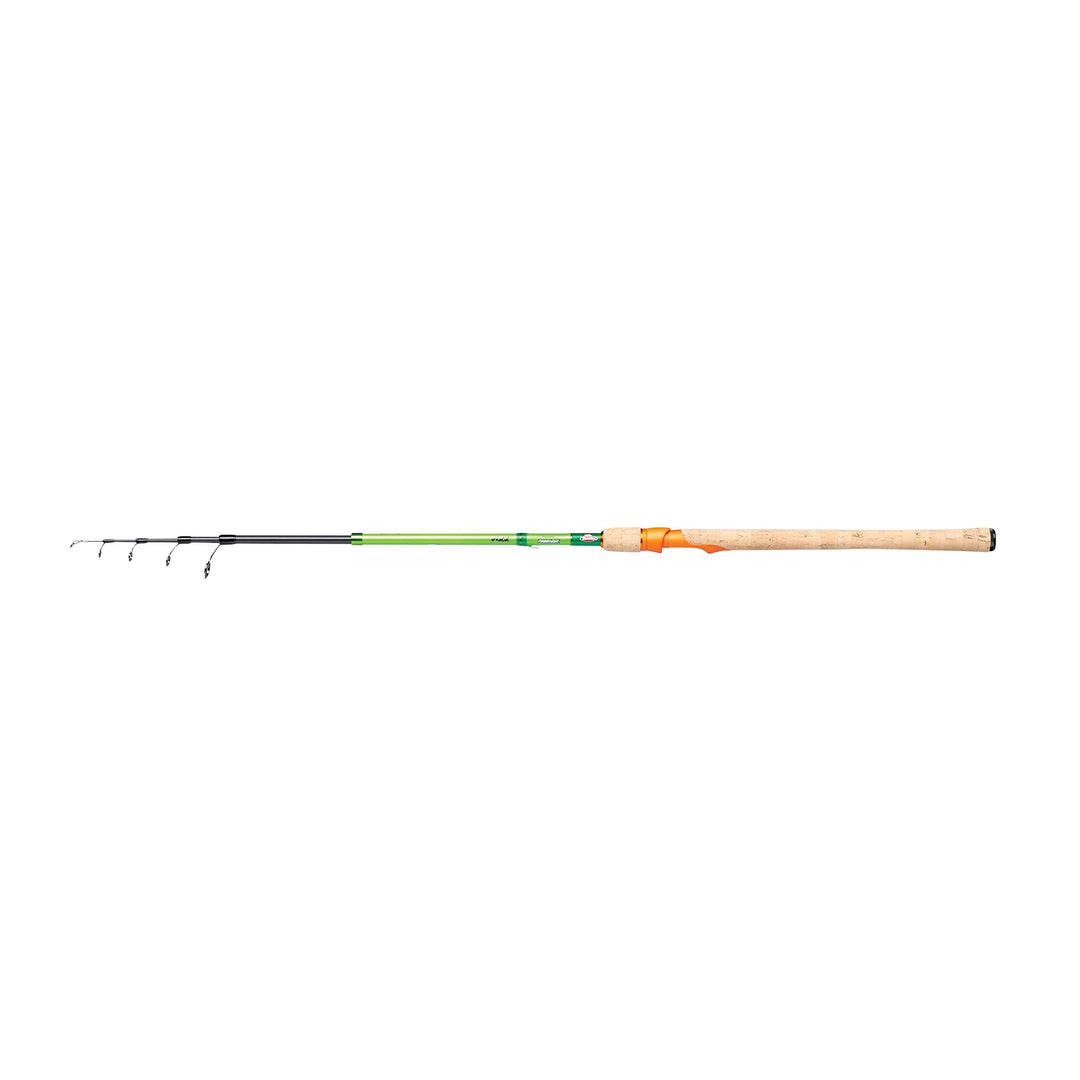 Berkley Flex Trout Teleskop-Spinnrute – teleskopierbare Spinnrute zum Forellenangeln 2.70 m |5-20 g,