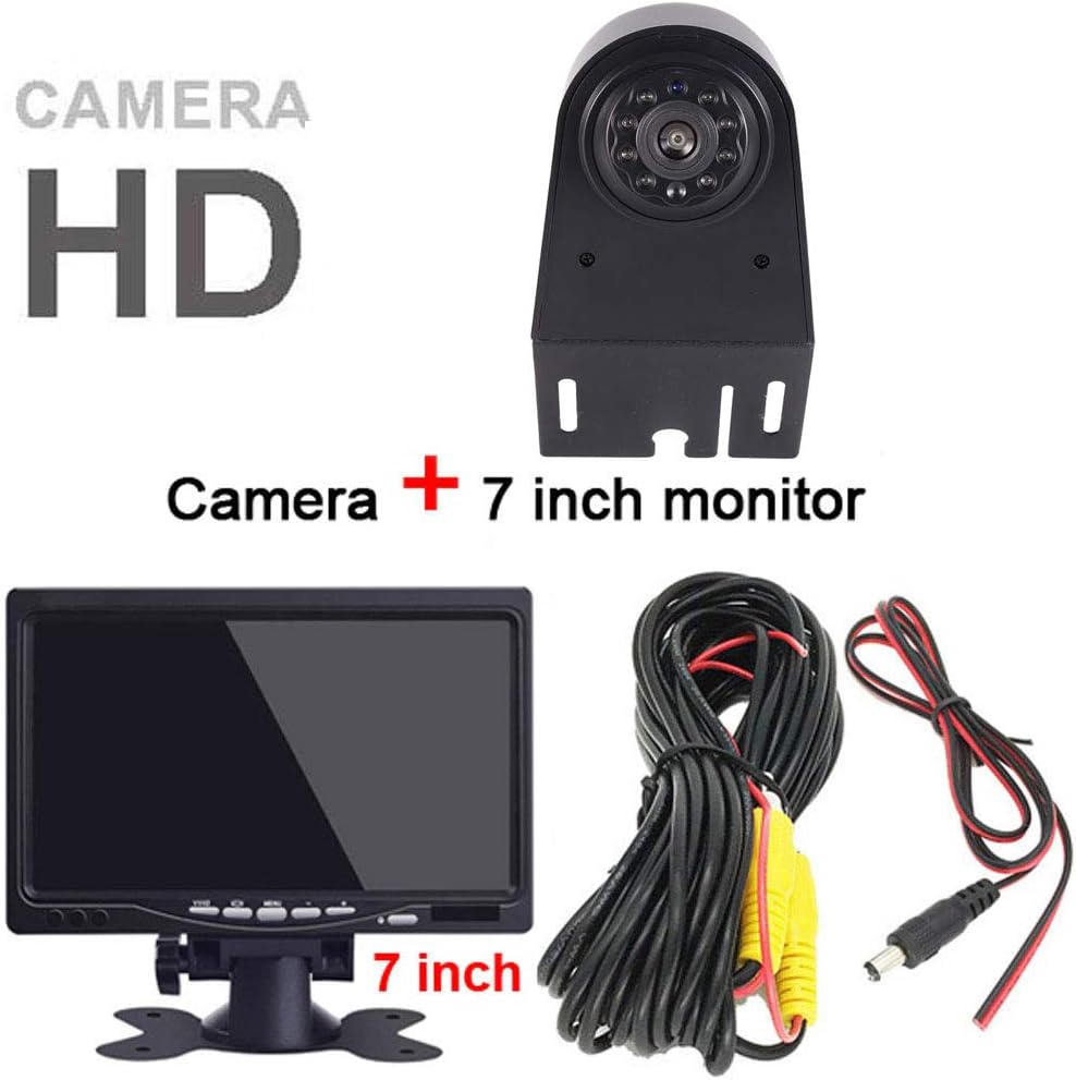 Rückfahrkamera Transporter + 7 Zoll TFT LCD Bildschirm Auto Monitor, Auto Dach Rückfahrkamera Set fü