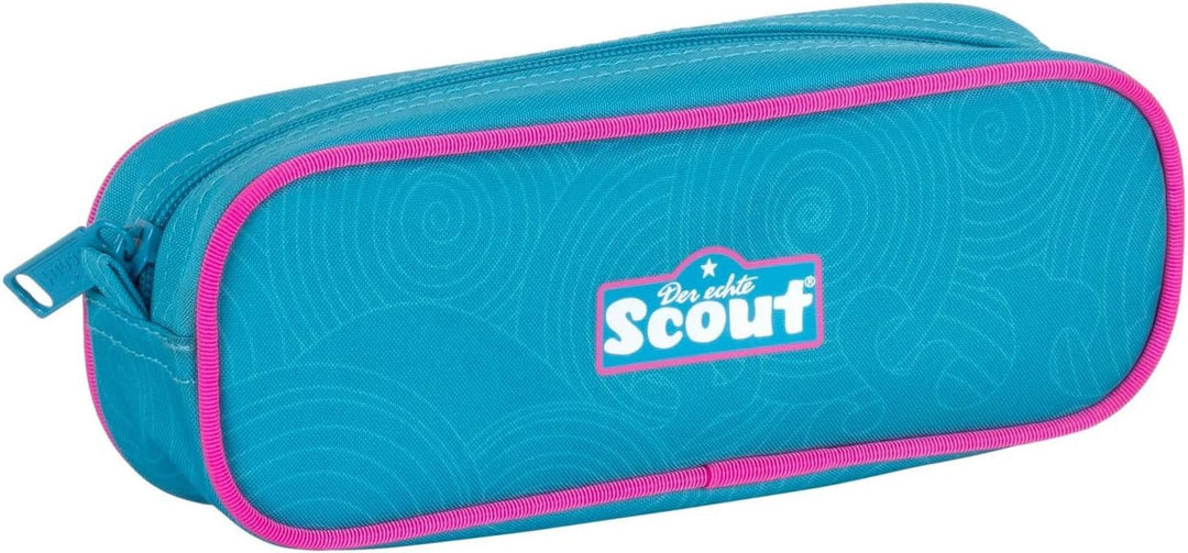 Scout Sunny II Schulranzen Set 4 tlg. mit Funny Snaps dolphins Einheitsgrösse