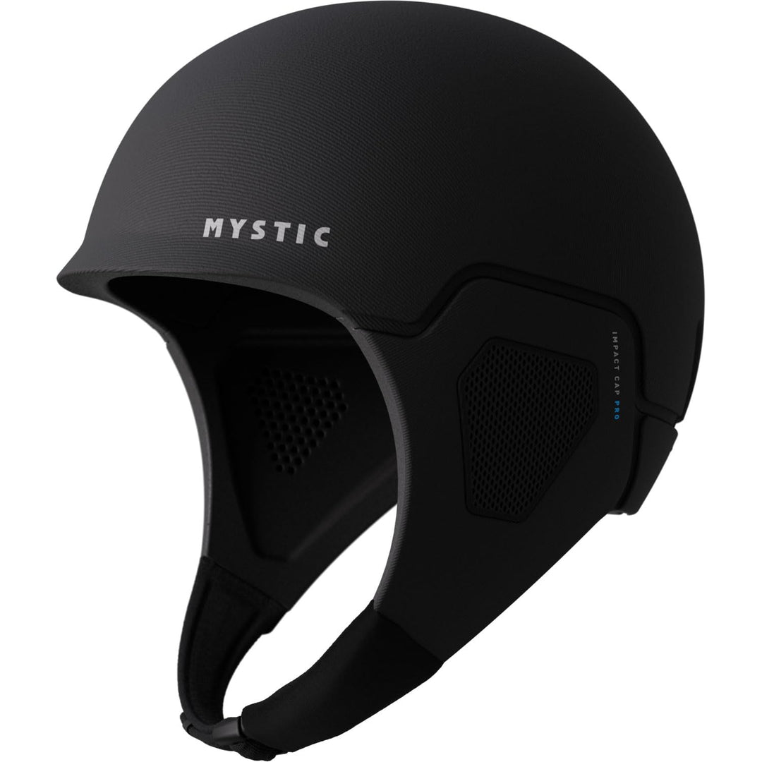 Mystic Impact Cap Wake/Kite/Wing Watersport Helmet 2024 - Black 240090 M/L