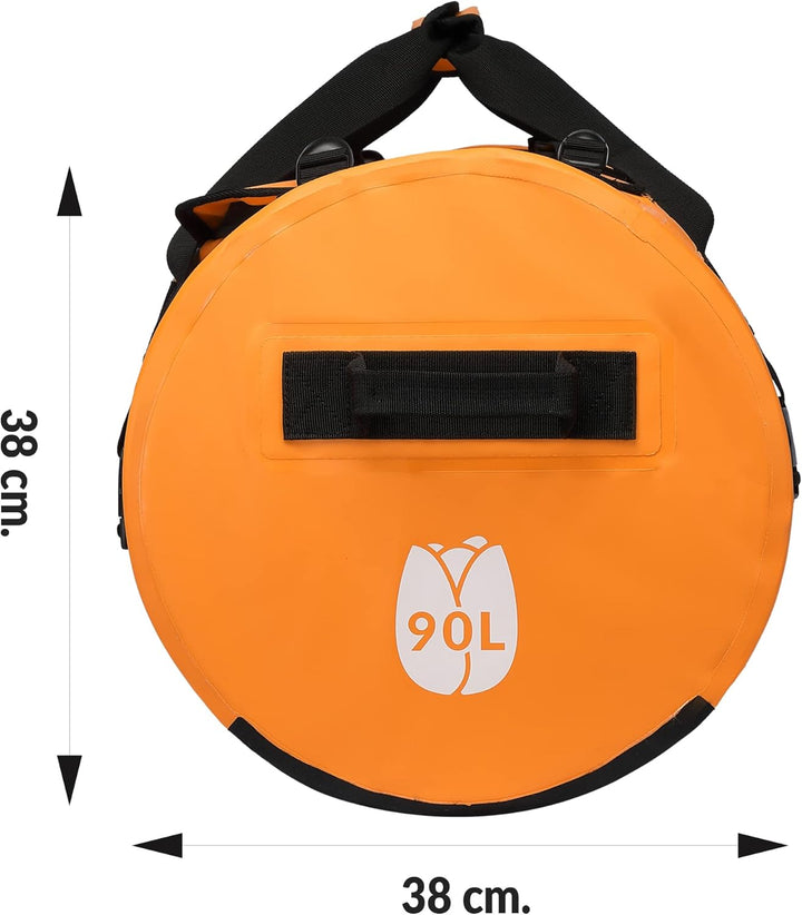 gross 90L Duffel Bag - wasserdichte Sporttasche Duffel Bag für Herren. Sie können diesen Seesack als
