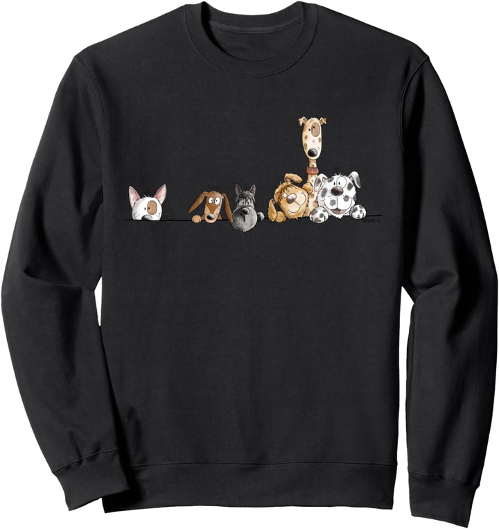 Happy Hunde Team I Hunde Fan Fun Geschenk Sweatshirt