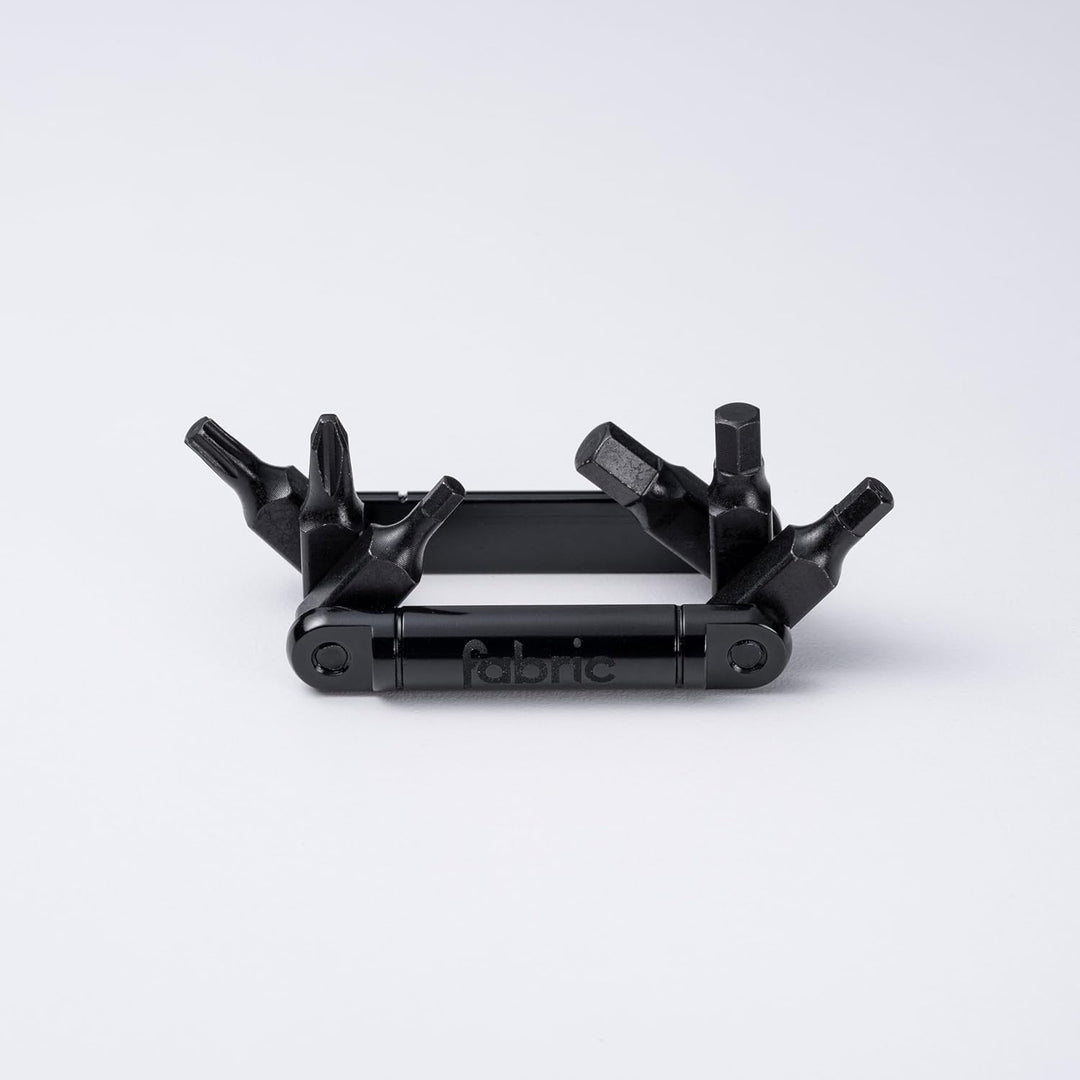 Fabric 6-in-1 Mini-Multitool für Fahrräder – Kompaktes Fahrrad-Werkzeugset – Leichtes Aluminium & CN
