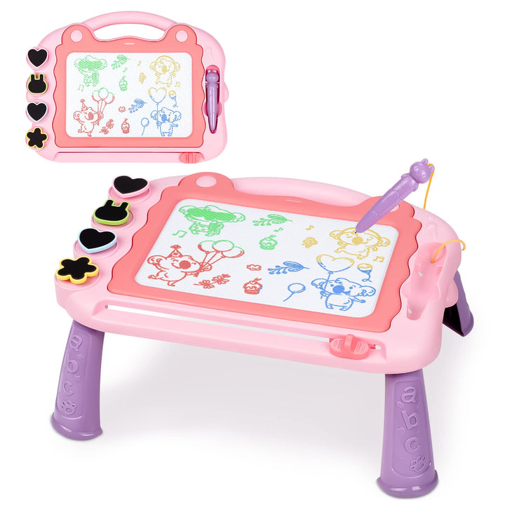 Sarsumir Magnetische Maltafel Zaubertafeln für Kinder, Zaubertafel Maltafel Magnettafel Reisegrösse,