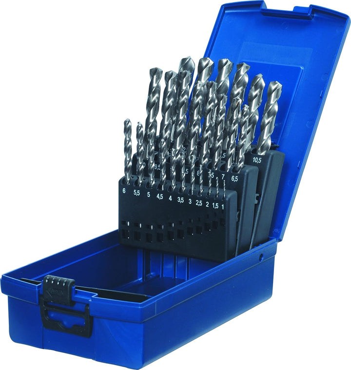 kwb HSS-G Metallbohrer-Satz 25-teilig / Universal-Bohrer Set 1 - 13 mm, HSS – Bohrer-Set, für Metall