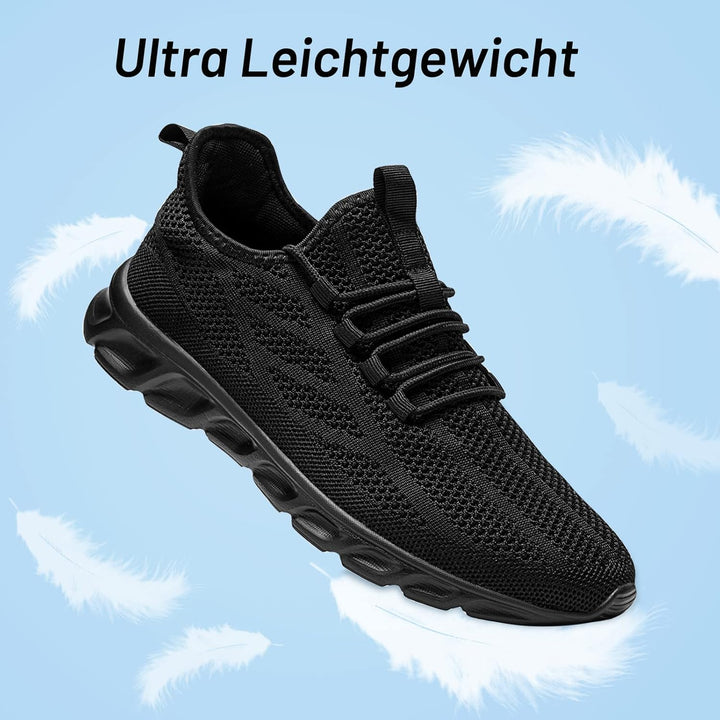 AZSDXS Sneaker Sportschuhe FüR Herren Turnschuhe Herren Schuhe Herren Sneaker Herren 39 EU Schwarz,
