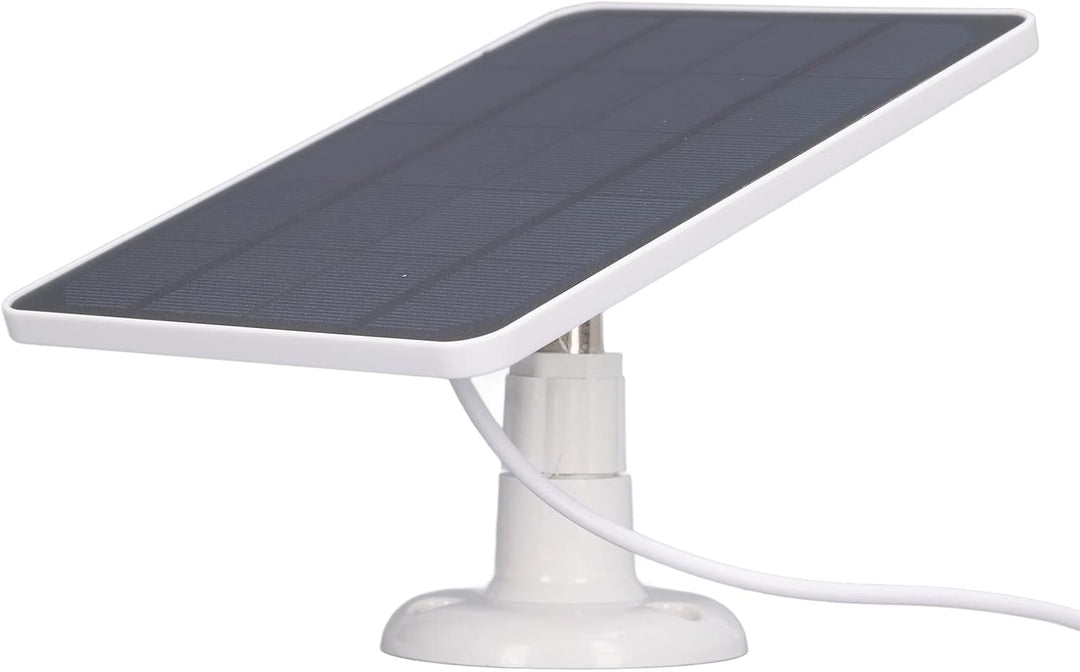 Solarpanel-Kit 10 Watt tragbar, mit Micro-USB-Ladegerät für Überwachungskameras, Outdoor, Camping, R
