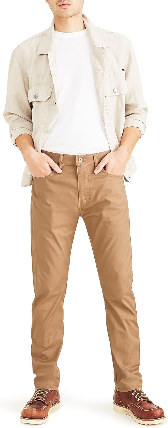 Dockers Herren Jeans 33W / 32L Otter, 33W / 32L Otter