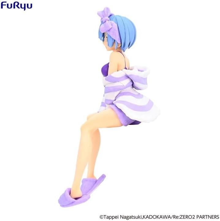 Furyu RE Zero - Rem Room Wear Purple - Statuette PVC Noodle Stopper 14cm