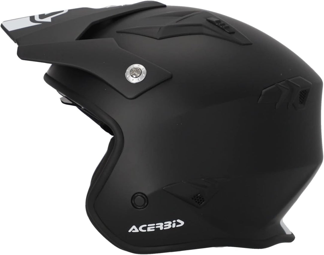 Acerbis HELMET JET ARIA 2206 XS Schwarz, XS Schwarz