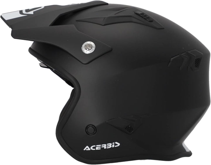 Acerbis HELMET JET ARIA 2206 XS Schwarz, XS Schwarz
