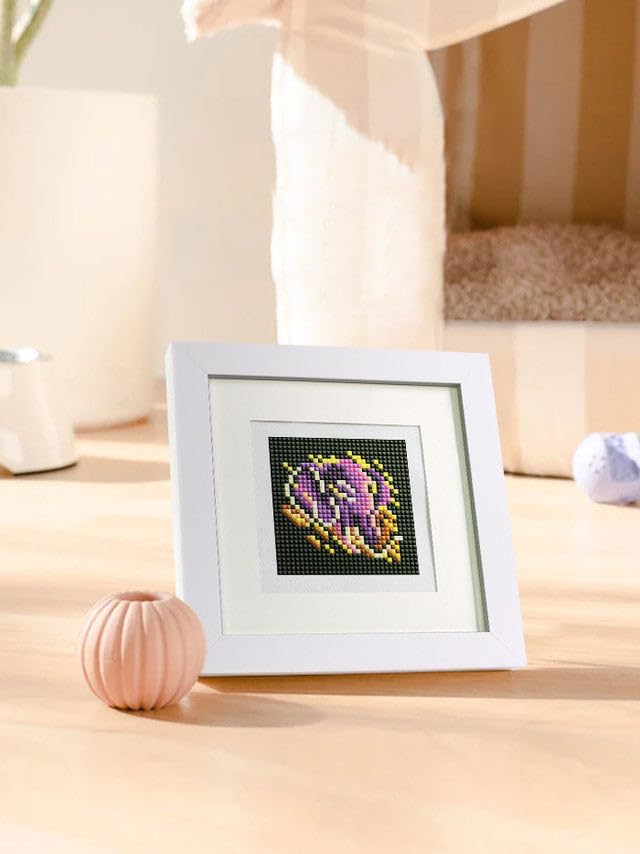 Figured'Art Mini Serie Diamond Painting Erwachsene - Tiere - Premium-Box mit 12 Stück 15x15 cm 5D Bi