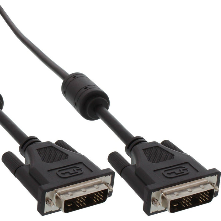 InLine 17765 5 m DVI 17765 Kabel, 5 m, schwarz, männlich/männlich