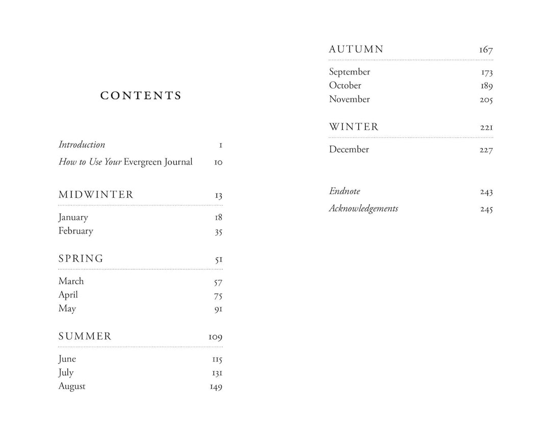 The Evergreen Journal (Lydia Elise Millen), Gebundenes Buch