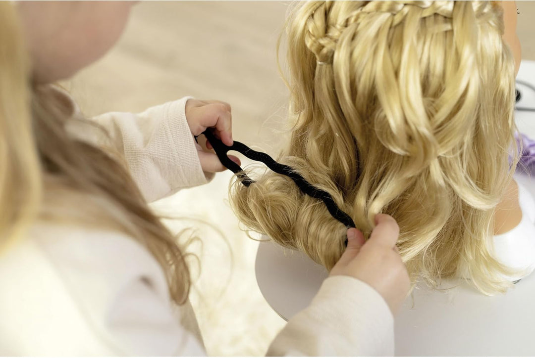Smoby Grosser Friseur-Stylingkopf + Haarschmuck-Zubehör