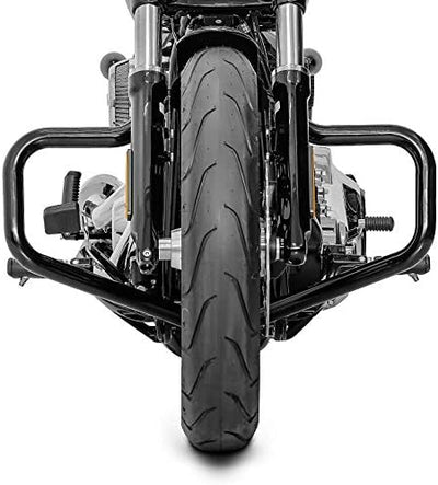 Sturzbügel Mustache II Kompatibel für Harley Davidson Softail 18-21 schwarz