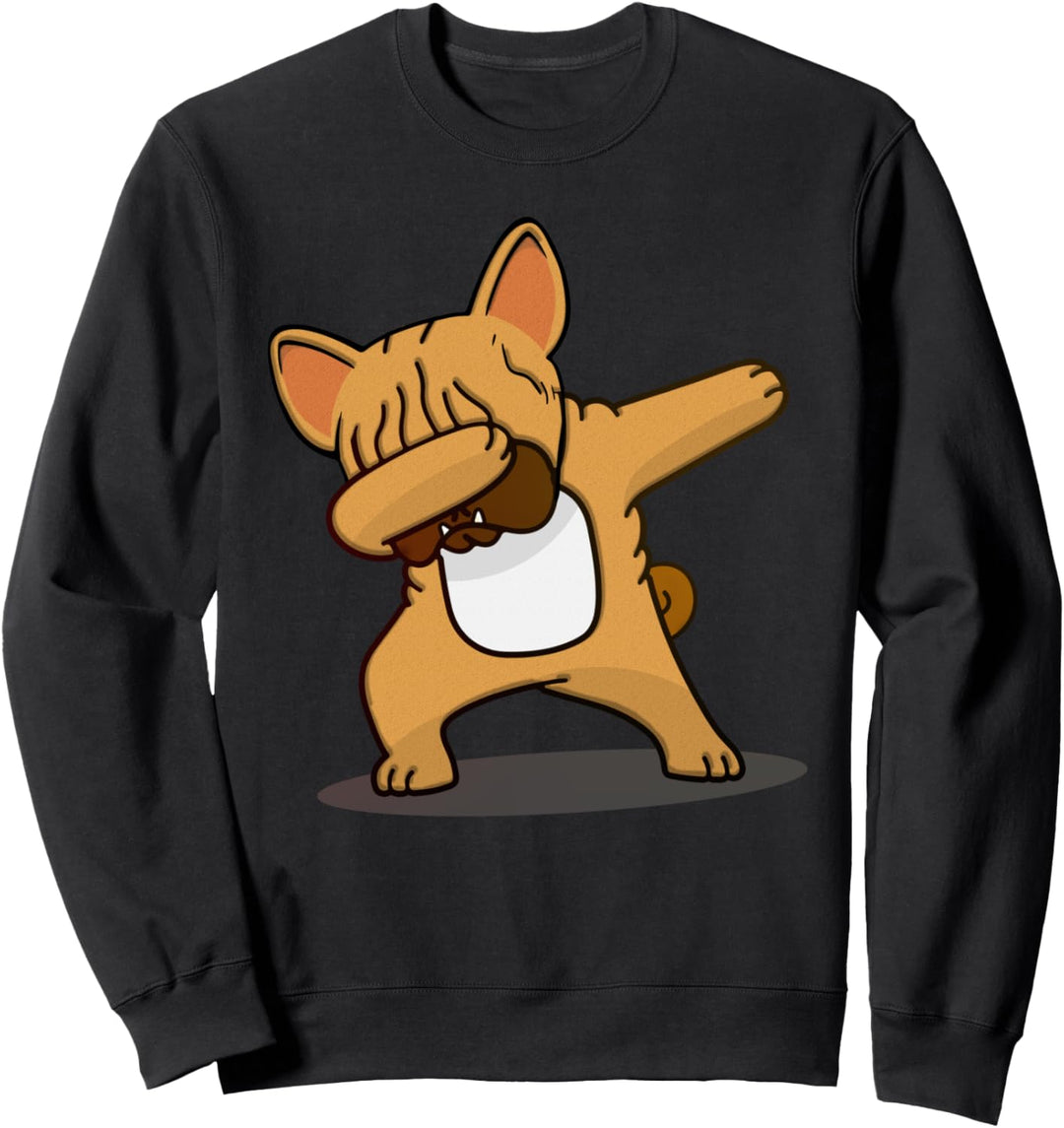 niedliches Tupfen französisches Bulldoggenbesitzergeschenk Sweatshirt