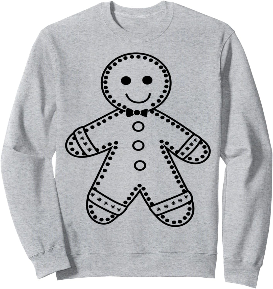 Lebkuchen-Cartoon Sweatshirt