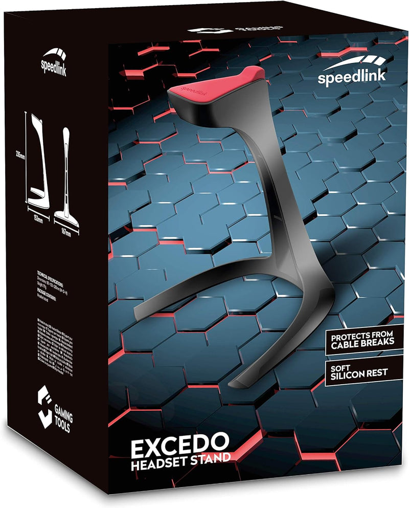 HyperX Cloud II Wireless - Gaming-Headset für PC, PS4, PS5* & Speedlink EXCEDO Gaming Headset Stand