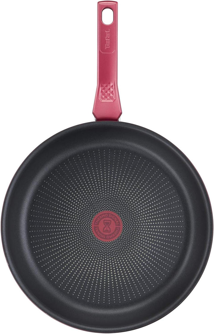 Tefal Daily Chef Bratpfanne, 24 cm, Antihaftbeschichtung, leicht zu reinigen, Thermo-Signalfunktion,