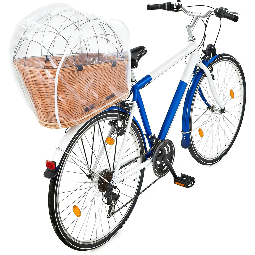 Fahrrad-Regenabdeckung für Haustiere, PVC mit Robustem Material, Guter Wasserabweisung, für Die Meis