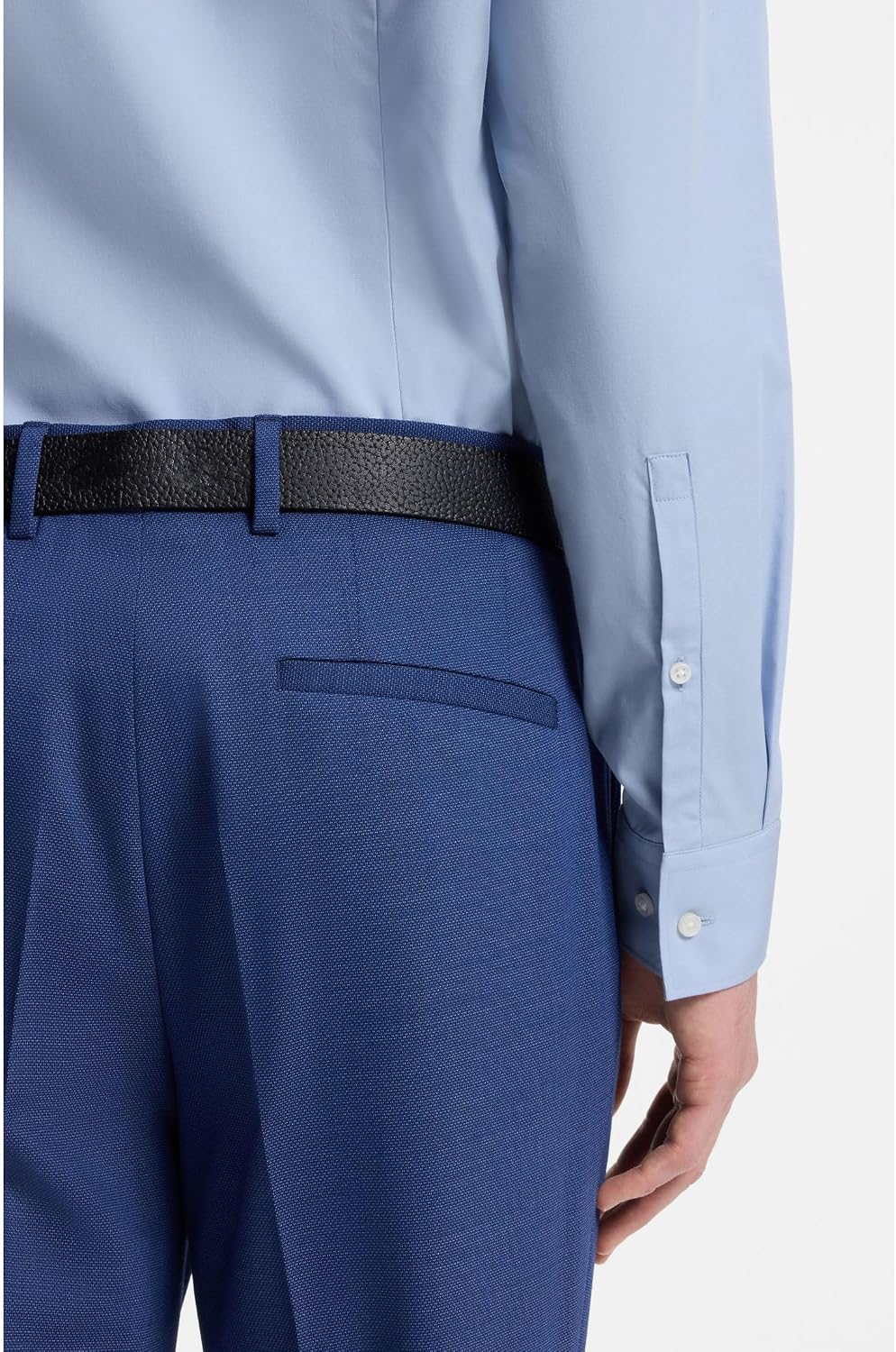 HUGO Herren C-Jason Shirt, 38 Light/Pastel Blue 459