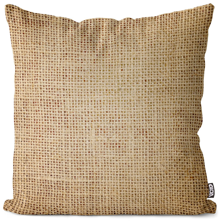 VOID Burlap Textur Kissenbezug Kissenhülle Sofakissen Kissen Deko Outdoor-Kissen Dekokissen, Kissen
