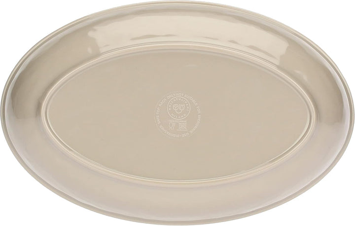 Nador Sea Life Teller, oval, 100% Melamin, 24 x 15 cm, in Geschenkbox, 2 Stück, Nicht zutreffend, 2