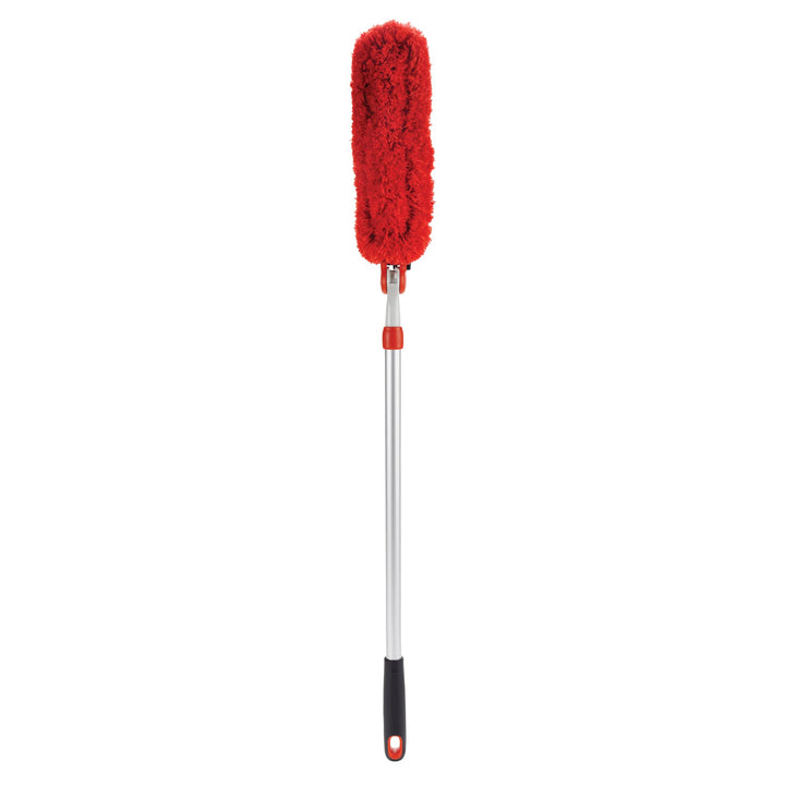 OXO Good Grips Mikrofaser-Staubwedel mit Teleskopstange 1-Pack Extendable Duster (Pack of 1), 1-Pack