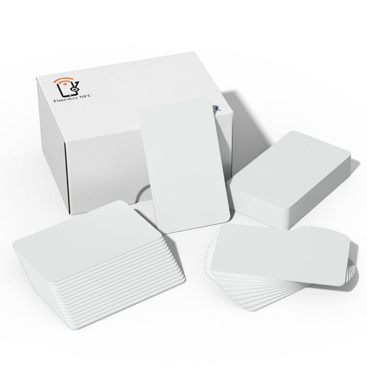 (100 Stück)Inkjet Printable PVC ID Cards Kompatibel Mit Epson und Canon Inkjet Drucker, CR80 30 MIL