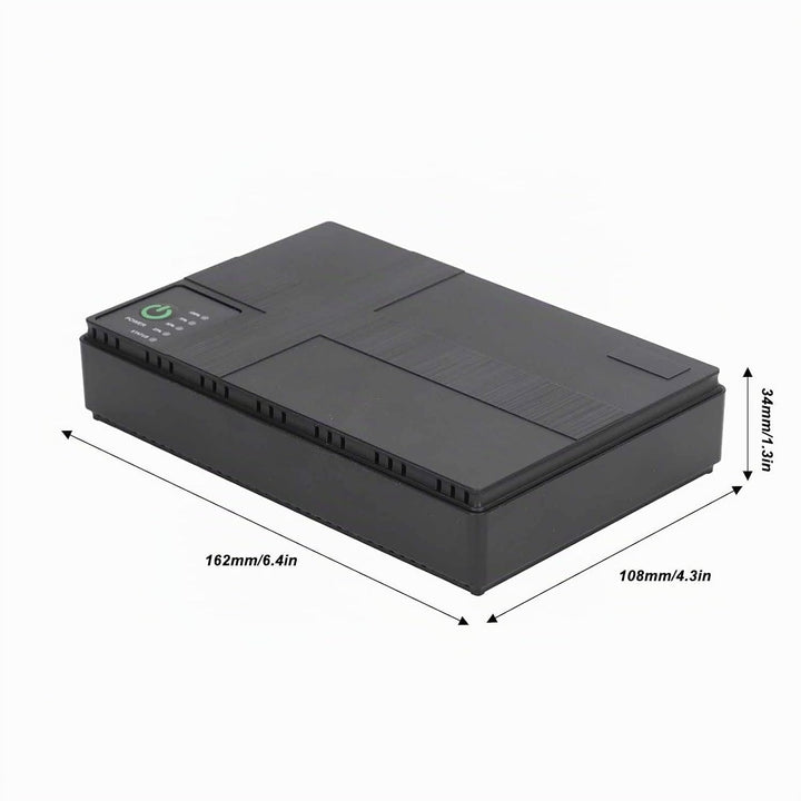 UPS Batterie-Backup, 10400mAh 5V 9V 12V 2A POE 15V 24V 1A Ausgang Unterbrechungsfreie Stromversorgun