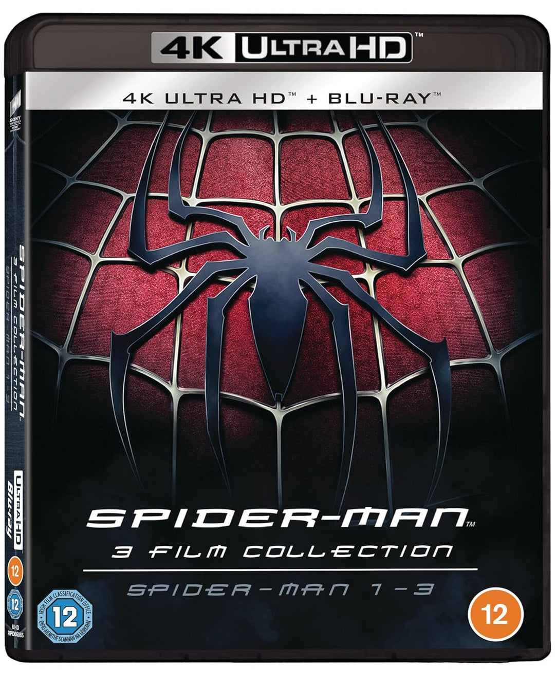 Spider-Man 1-3 [4K Ultra-HD + Blu-Ray] [Region Free] (Deutsche Sprache. Deutsche Untertitel), Blu-ra