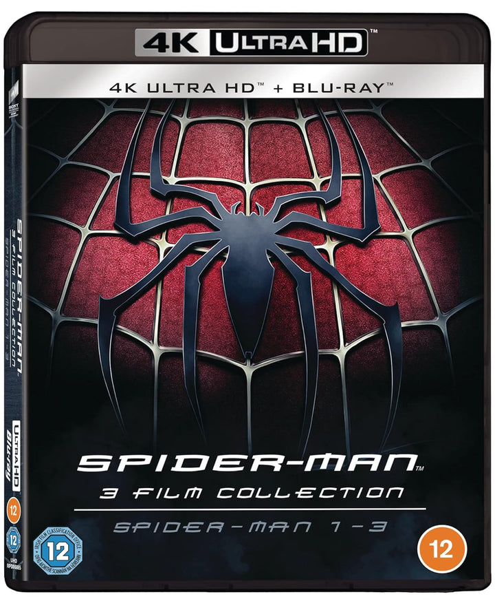 Spider-Man 1-3 [4K Ultra-HD + Blu-Ray] [Region Free] (Deutsche Sprache. Deutsche Untertitel), Blu-ra