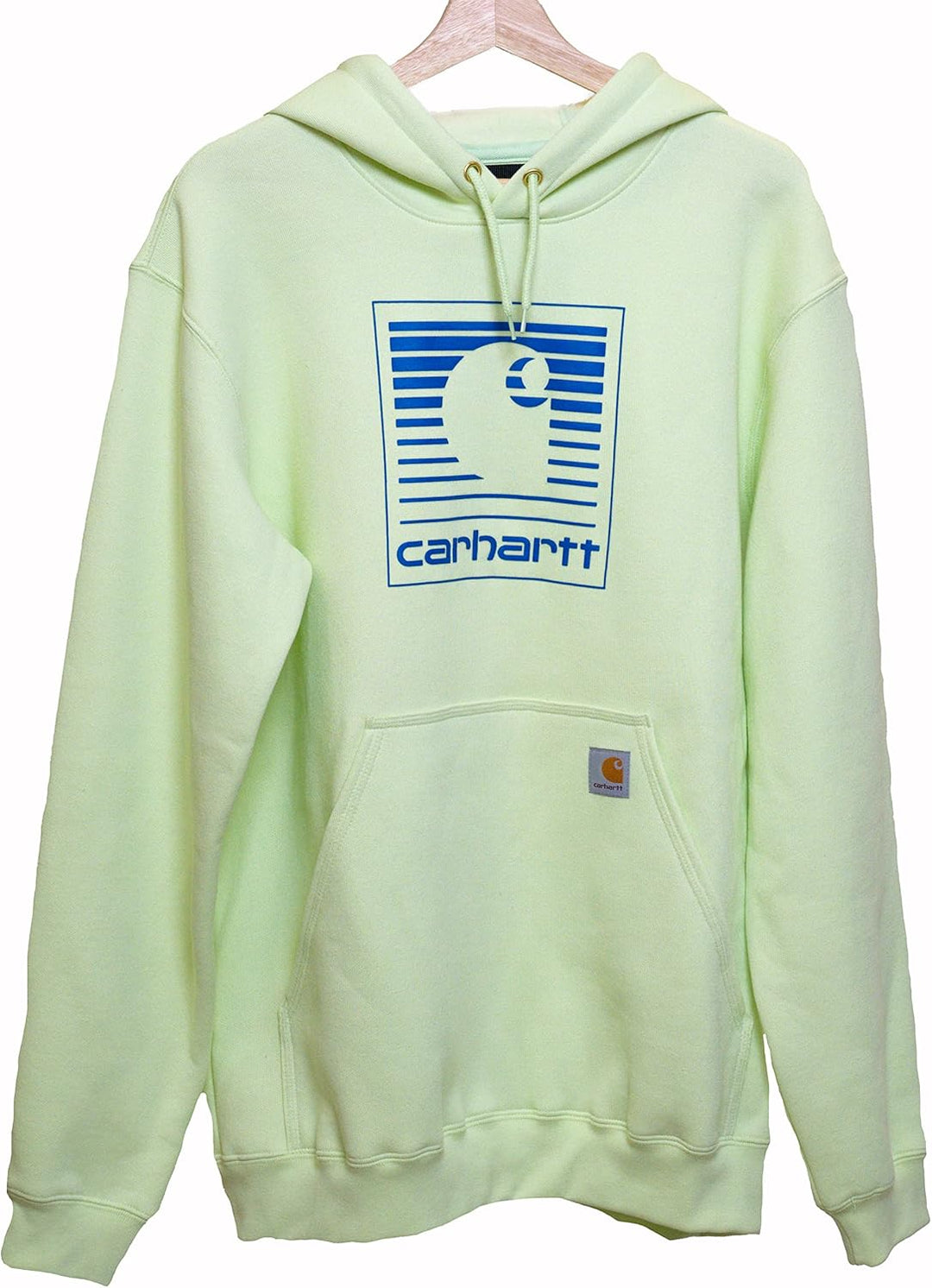 Carhartt K121 Midweight Hooded Sweatshirt XS Hauch Von Limette, XS Hauch Von Limette