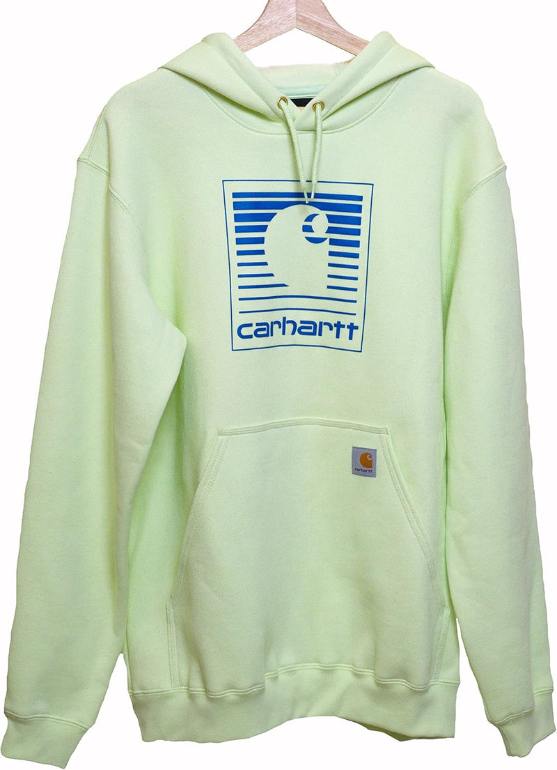 Carhartt K121 Midweight Hooded Sweatshirt XS Hauch Von Limette, XS Hauch Von Limette