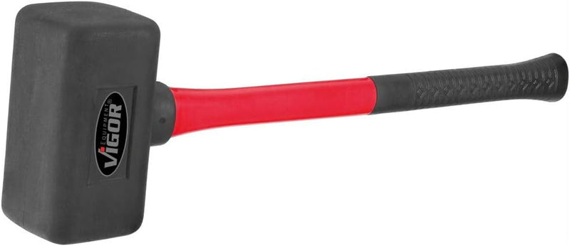 Vigor Gummihammer (2,5 kg, zum Lösen festgerosteter Felgen, rückschlagfrei durch Stahlkugeln) V2235,