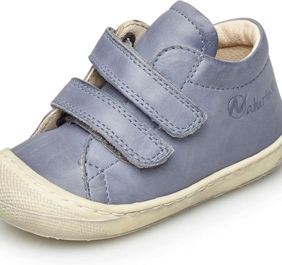 Naturino Cocoon VL-Lauflernschuhe aus Nappaleder mit Wollfutter, Himmlisch 25