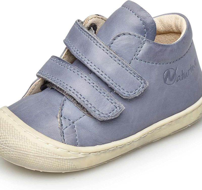 Naturino Cocoon VL-Lauflernschuhe aus Nappaleder mit Wollfutter, Himmlisch 25