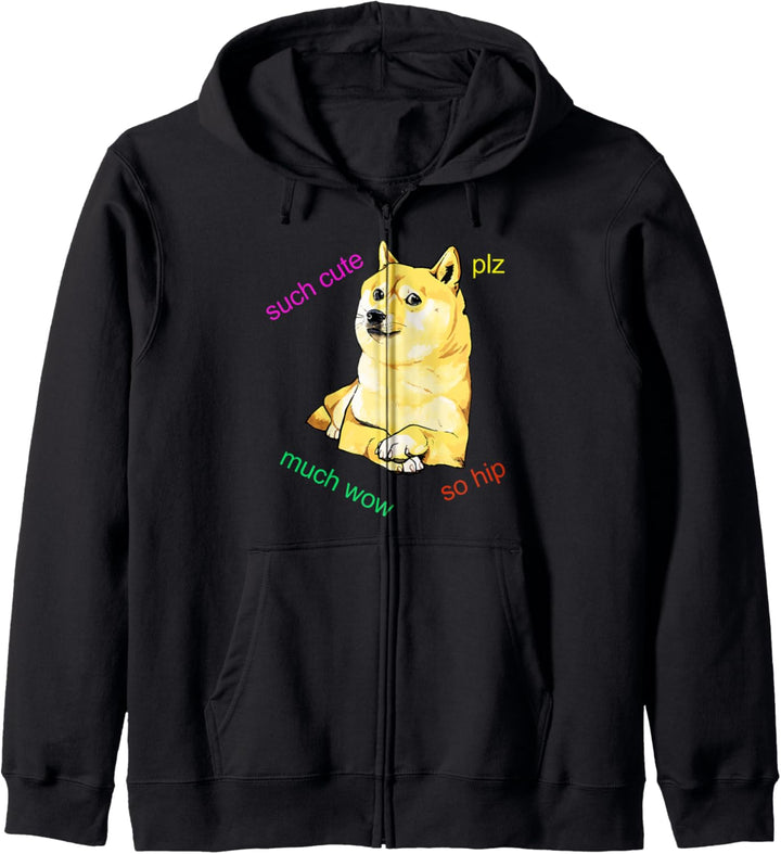 Doge Shiba Inu Meme Kapuzenjacke
