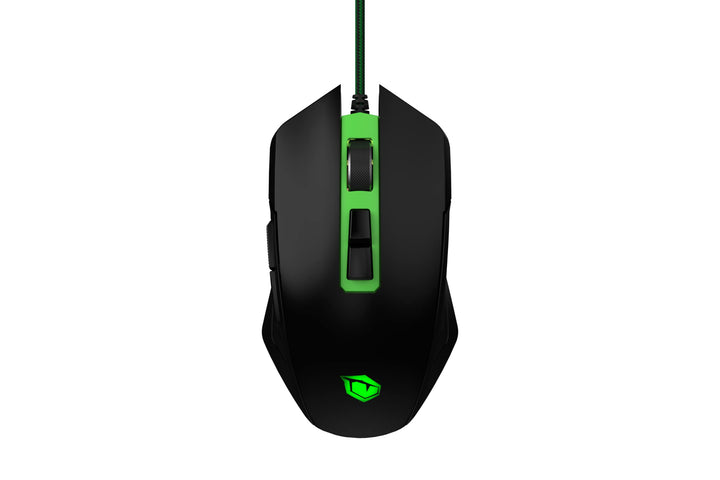 PUSAT V11 Kabelgebundene Gaming-Maus, 10000 DPI, 8 programmierbare Tasten, RGB, DPI-Umschalttaste –