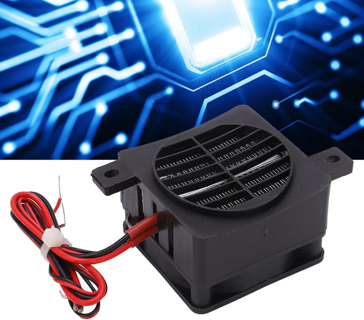 12V-Lufterhitzer, DC12V 50W Konstanttemperaturheizung, Isolierter -PTC-Keramik-Heizlüfter für Kleine