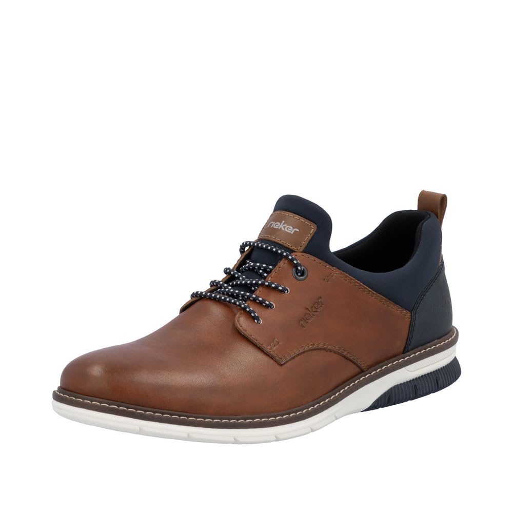 Rieker Herren 14454Slipper 47 EU Braun 22, 47 EU Braun 22