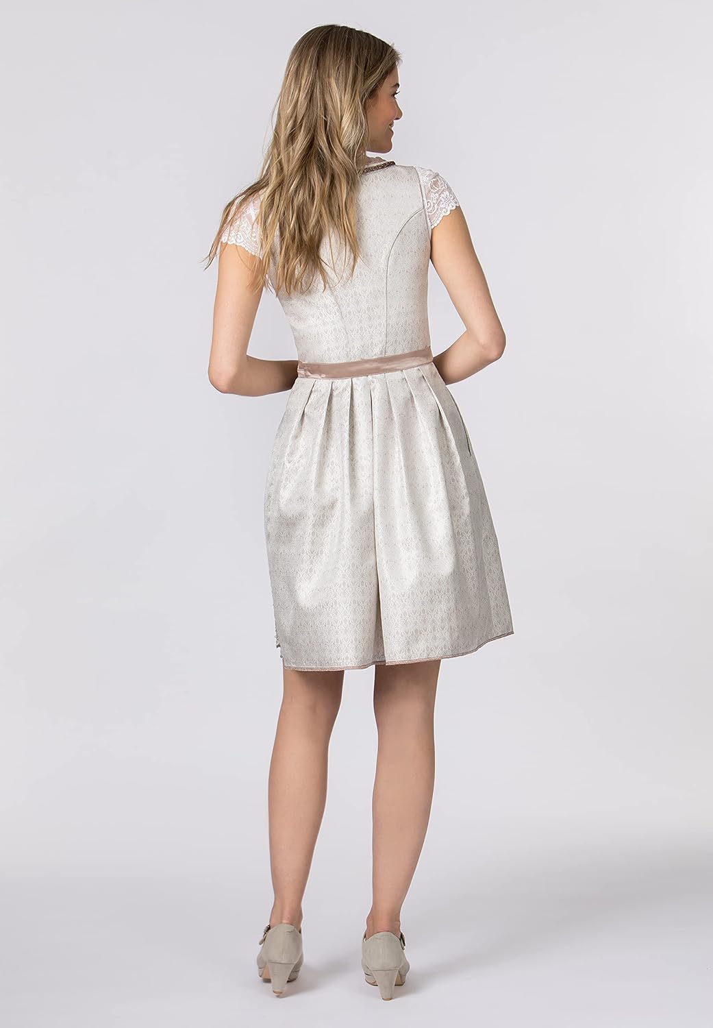 Stockerpoint Damen Evianne Kleid 36 Taupe, 36 Taupe