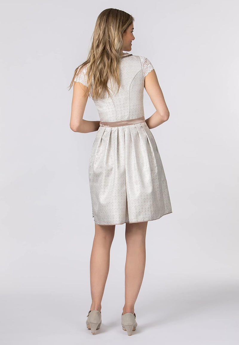 Stockerpoint Damen Evianne Kleid 36 Taupe, 36 Taupe