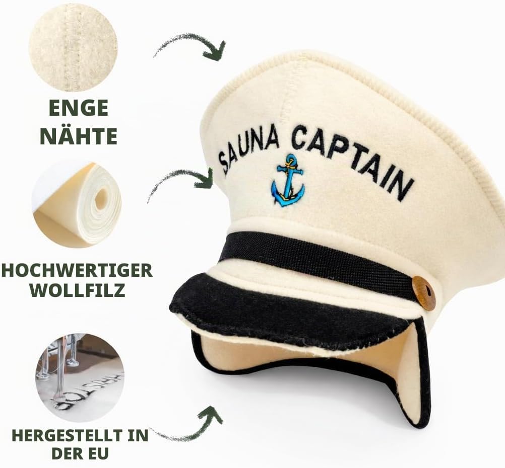 Natural Textile Saunahut &