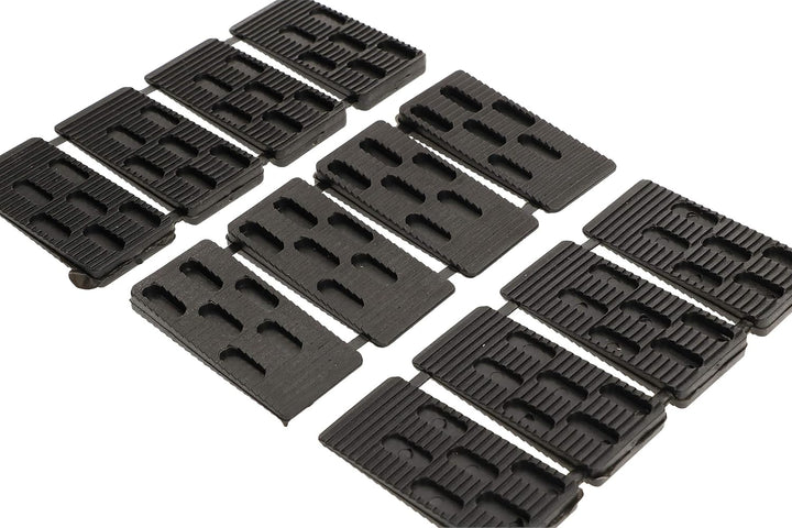 KOTARBAU® Robustes Montagebeschlagset 42 Elemente Distanzstücke Zugstange Schlagklotz für Laminat Pa